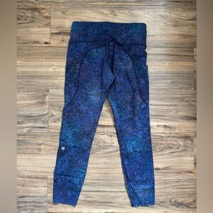 Lululemon Fast and Free Tight II 25" *Nulux Size 8